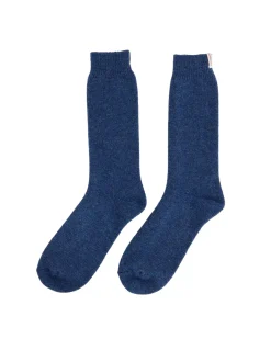Tilbehør<Amundsen Skauen Tonal Socks Sokker Blå