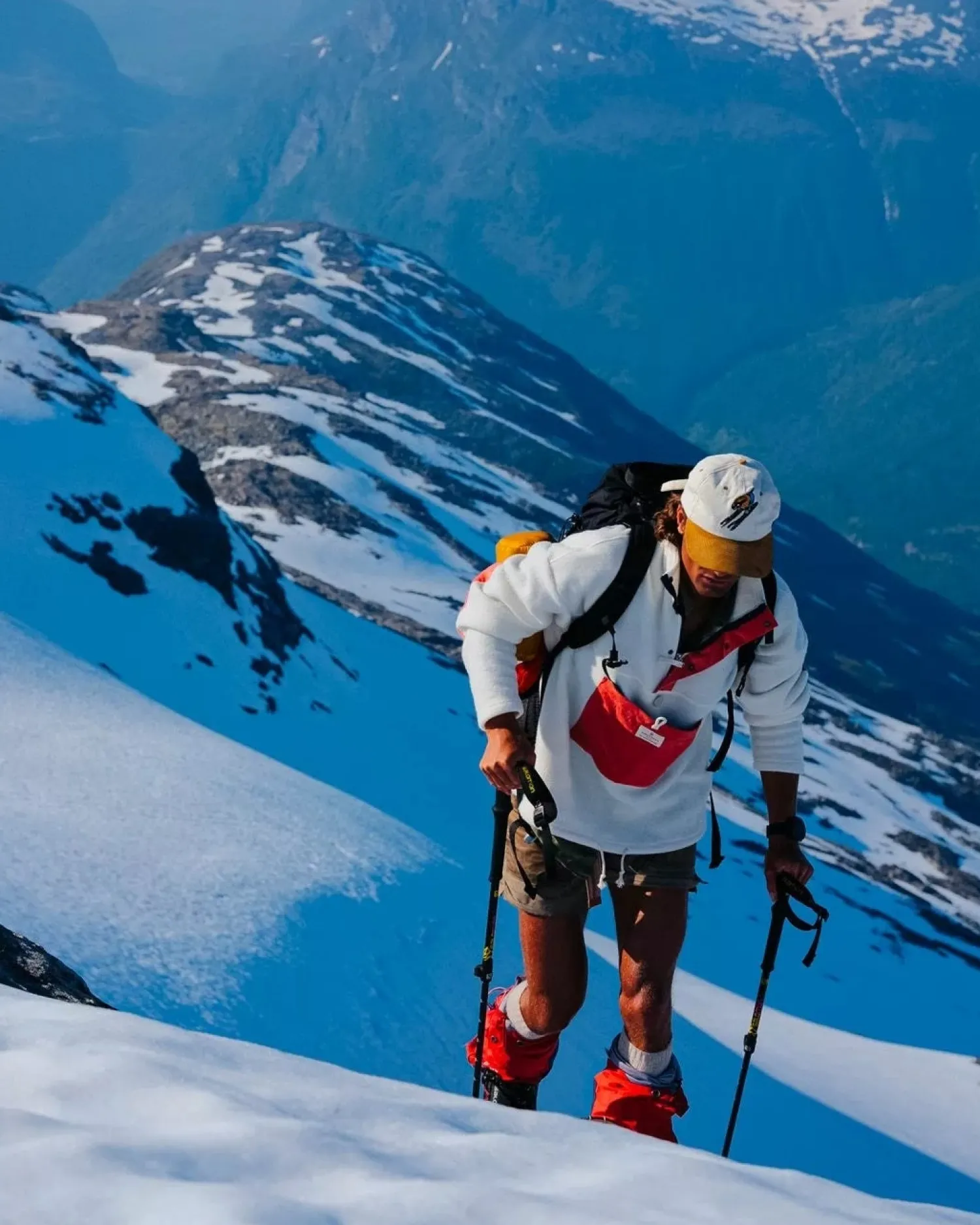 Genser<Amundsen Vagabond Cord Fleece Mens Genser Lysegrønn