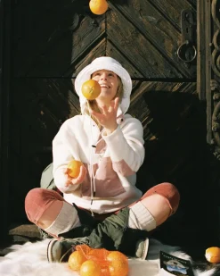 Genser<Amundsen Vagabond Cord Fleece Womens Genser Lysegrønn