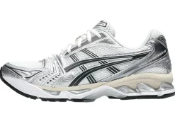 Sko|Sko<Asics GEL- KAYANO 14 Sko Hvit Og Sølv White/Graphite Grey