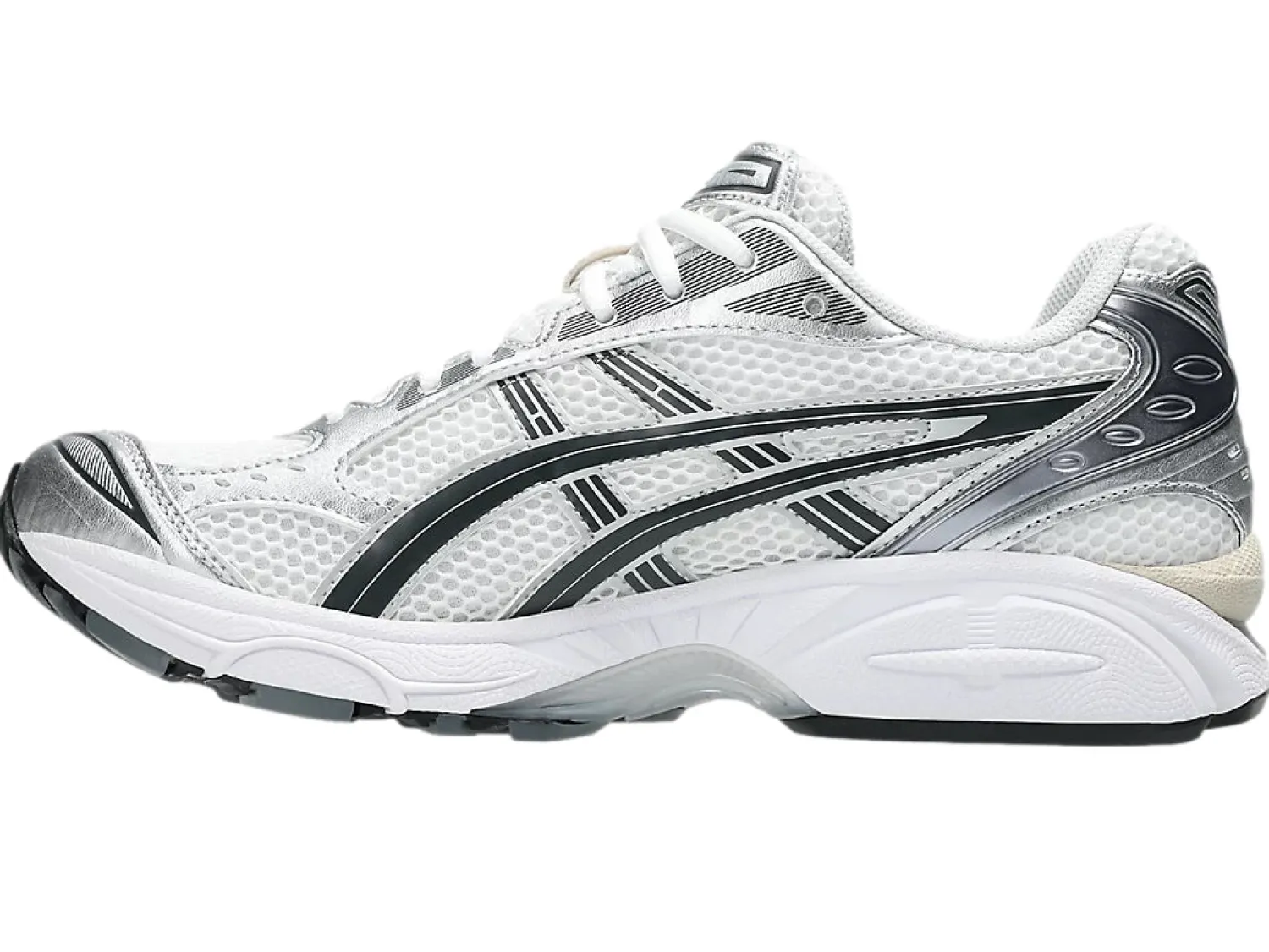Sko|Sko<Asics GEL- KAYANO 14 Sko Hvit Og Sølv White/Graphite Grey