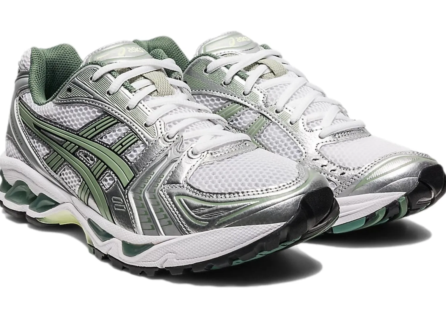 Sko|Sko<Asics GEL- KAYANO 14 Sko Grønn White/Slate Grey