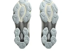 Sko|Sko<Asics GEL-KINETIC FLUENT WHITE/WHITE Sko Hvit Og Sølv