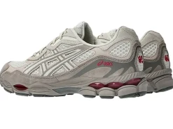 Sko|Sko<Asics GEL-NYC Sko Beige Og Rosa Cream/Moonrock