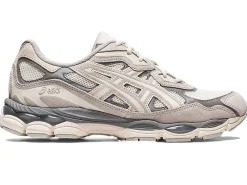 Sko|Sko<Asics GEL-NYC Sko Off-White Cream/Oyster Grey