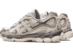 Sko|Sko<Asics GEL-NYC Sko Off-White Cream/Oyster Grey