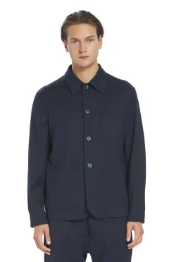 Overshirts|Skjorte<Barena Venezia Overshirt Marafon Novento Skjorte Navy