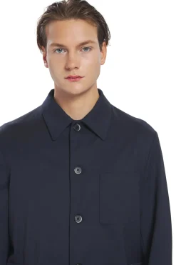 Overshirts|Skjorte<Barena Venezia Overshirt Marafon Novento Skjorte Navy