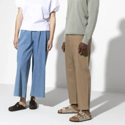 Sko<Birkenstock Arizona Suede Regular Taupe Sko Taupe