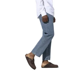 Sko<Birkenstock Boston Natural Leather Narrow Oiled Habana Sko Mørkebrun