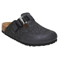 Sko<Birkenstock Boston Nova Felt Sko Mørkegrå