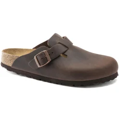 Sko<Birkenstock Boston Oiled Narrow Habana Sko Brun