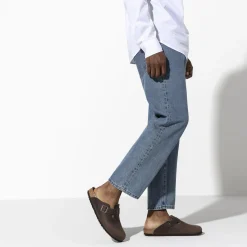 Sko<Birkenstock Boston Oiled Narrow Habana Sko Brun