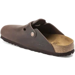 Sko<Birkenstock Boston Oiled Narrow Habana Sko Brun