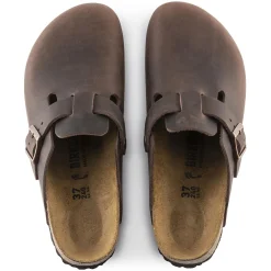 Sko<Birkenstock Boston Oiled Regular Habana Sko Brun