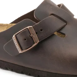 Sko<Birkenstock Boston Oiled Regular Habana Sko Brun