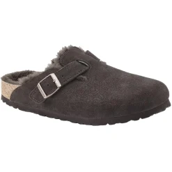 Sko<Birkenstock Boston Shearling Narrow Mocca Sko Brun