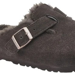 Sko<Birkenstock Boston Shearling Narrow Mocca Sko Brun