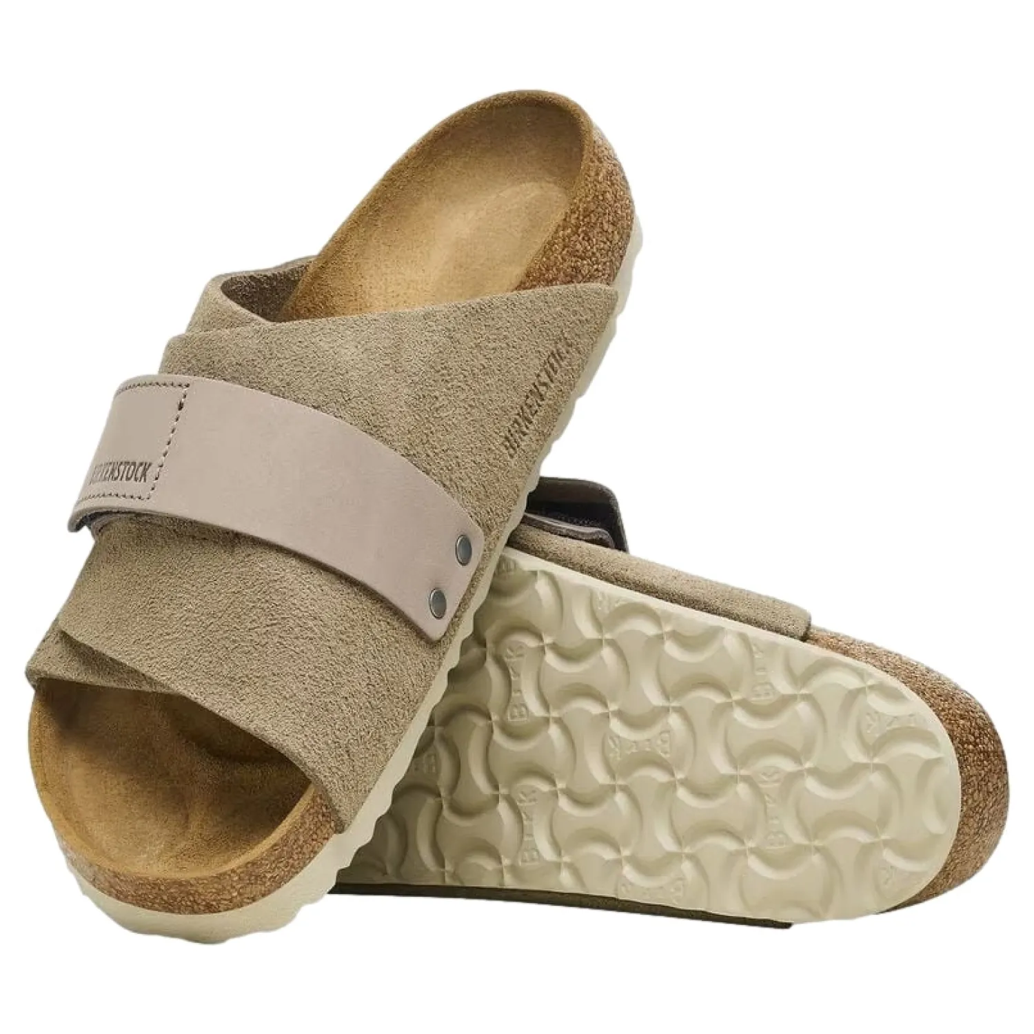 Sko<Birkenstock Kyoto Antique Taupe Narrow Sko Brun/Beige
