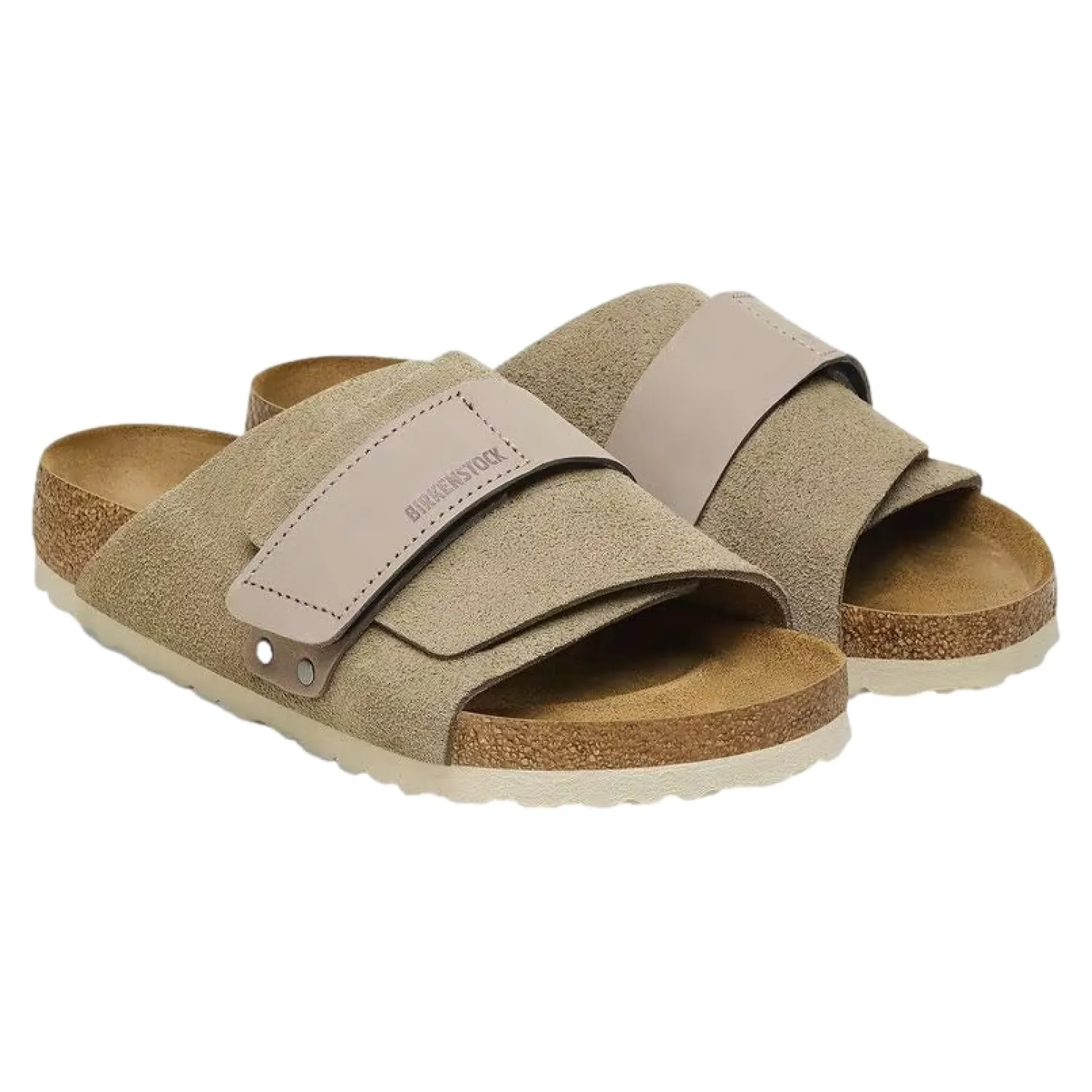 Sko<Birkenstock Kyoto Antique Taupe Narrow Sko Brun/Beige