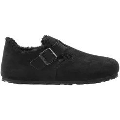 Sko<Birkenstock London Shearling Narrow Black Sko Sort