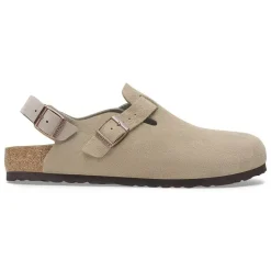 Sko<Birkenstock Tokio Suede Regular Taupe Sko Taupe