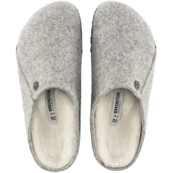 Sko<Birkenstock Zermatt Rivet Wool Felt Regular Sko Lysegrå