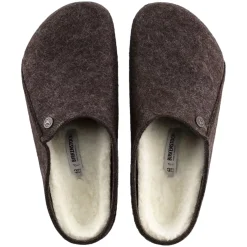 Sko<Birkenstock Zermatt Shearling FE Narrow Mocha Sko Brun
