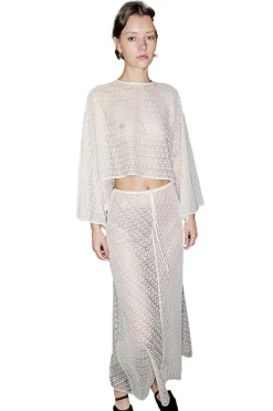 Skjørt<Blanca Studio Holland Skirt Skjørt Kremfarget