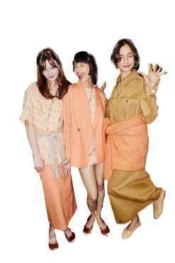 Kjole<Blanca Studio Rosana Dress Kjole Fersken