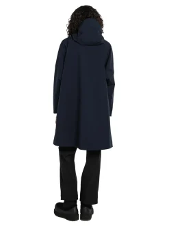 Jakke|Jakke<Blæst Aalesund Poncho Jakke Navy Dark Navy