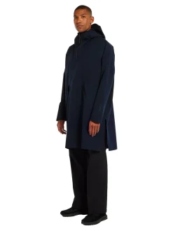 Jakke|Jakke<Blæst Aalesund Poncho Jakke Navy Dark Navy