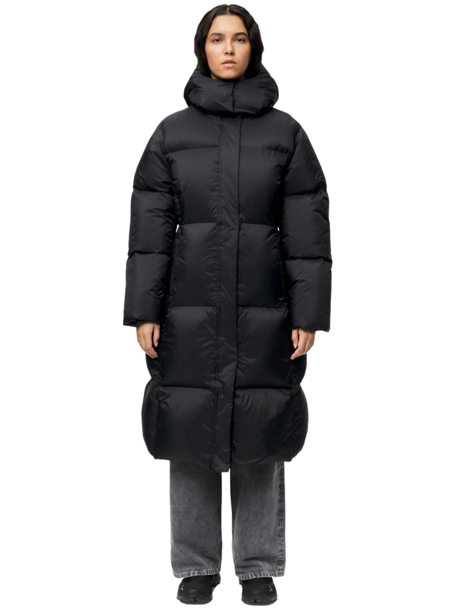 Jakke<Blæst Aura Lightweight Down Coat Black Jakke Sort