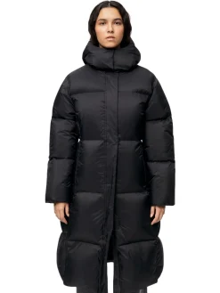 Jakke<Blæst Aura Lightweight Down Coat Black Jakke Sort