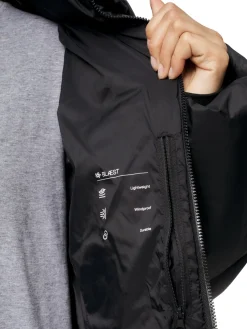 Jakke<Blæst Aura Lightweight Down Coat Black Jakke Sort