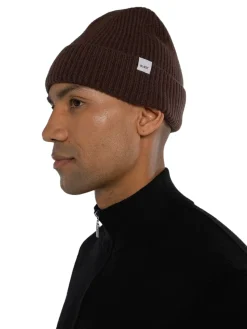 Tilbehør|Hodeplagg<Blæst Beanie Lue Brun Java