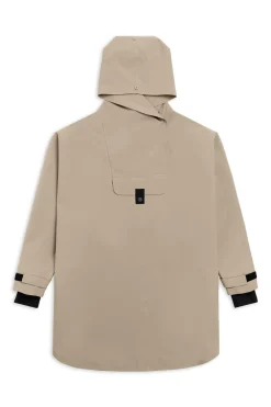 Jakke<Blæst Bergen Poncho Jakke Beige