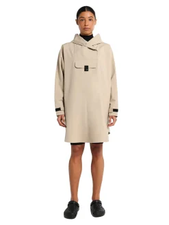 Jakke<Blæst Bergen Poncho Jakke Beige