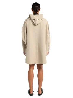 Jakke<Blæst Bergen Poncho Jakke Beige