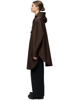 Jakke<Blæst Bergen Poncho Jakke Brun Java