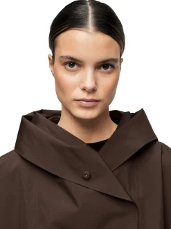 Jakke<Blæst Bergen Poncho Jakke Brun Java