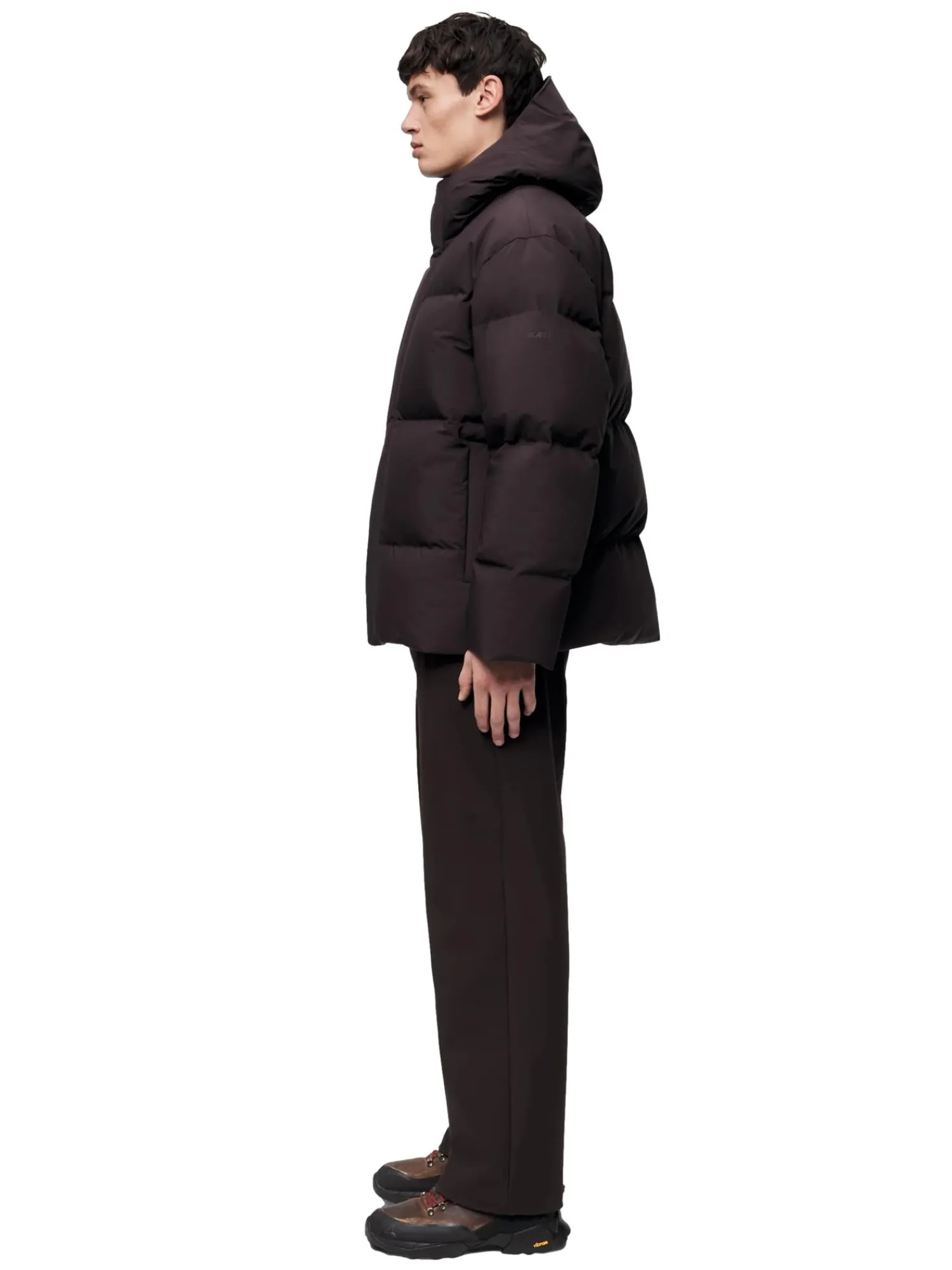 Jakke<Blæst Grotli Down Jacket Brown Soil Jakke Mørkebrun