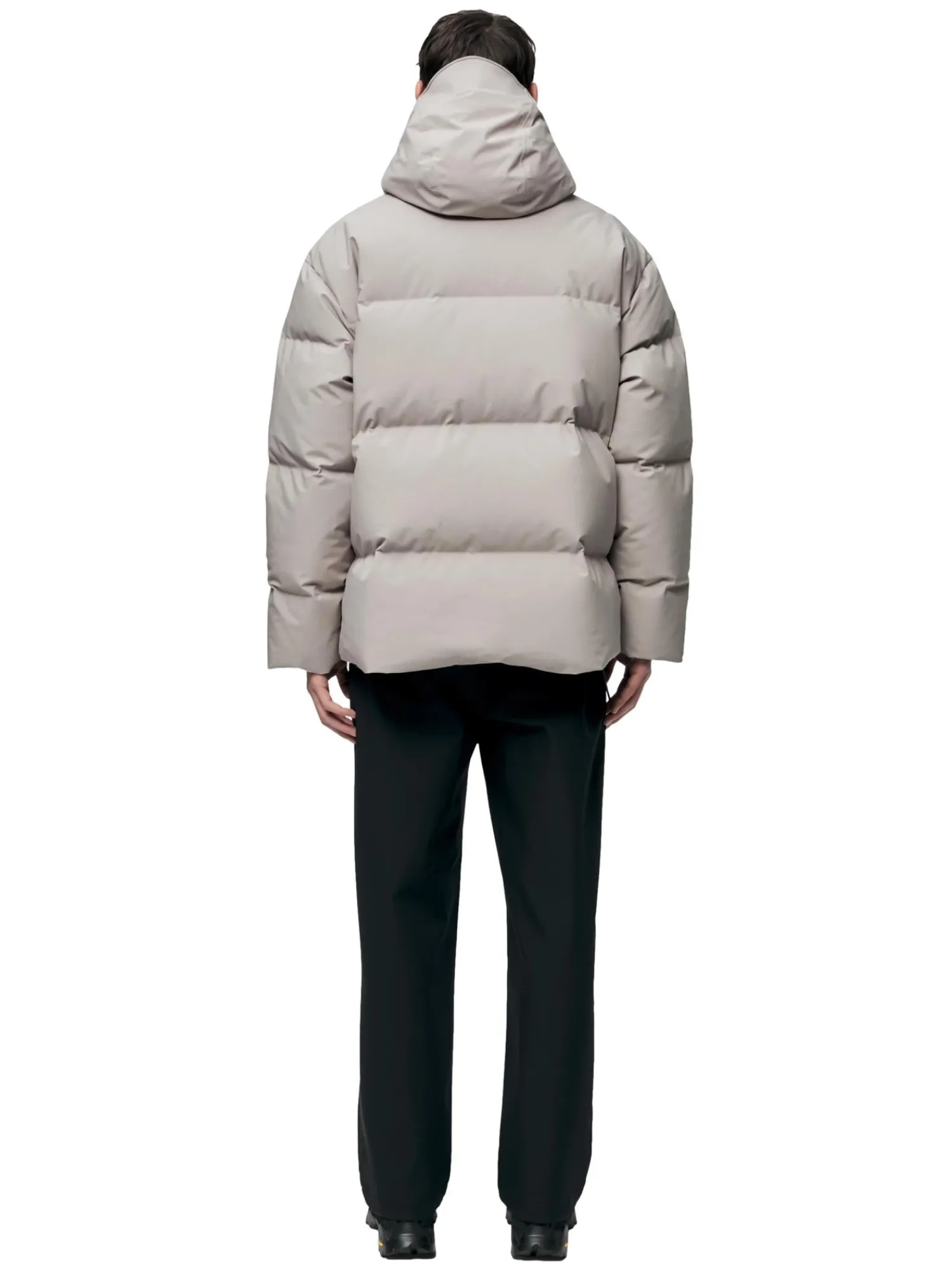 Jakke<Blæst Grotli Down Jacket Low Tide Jakke Beige Grå