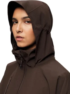 Jakke<Blæst Klipra Coat Jakke Mørkebrun Java