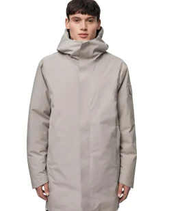 Jakke<Blæst Olden Primaloft Parka Low Tide Jakke Beige Grå