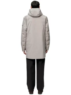 Jakke<Blæst Olden Primaloft Parka Low Tide Jakke Beige Grå