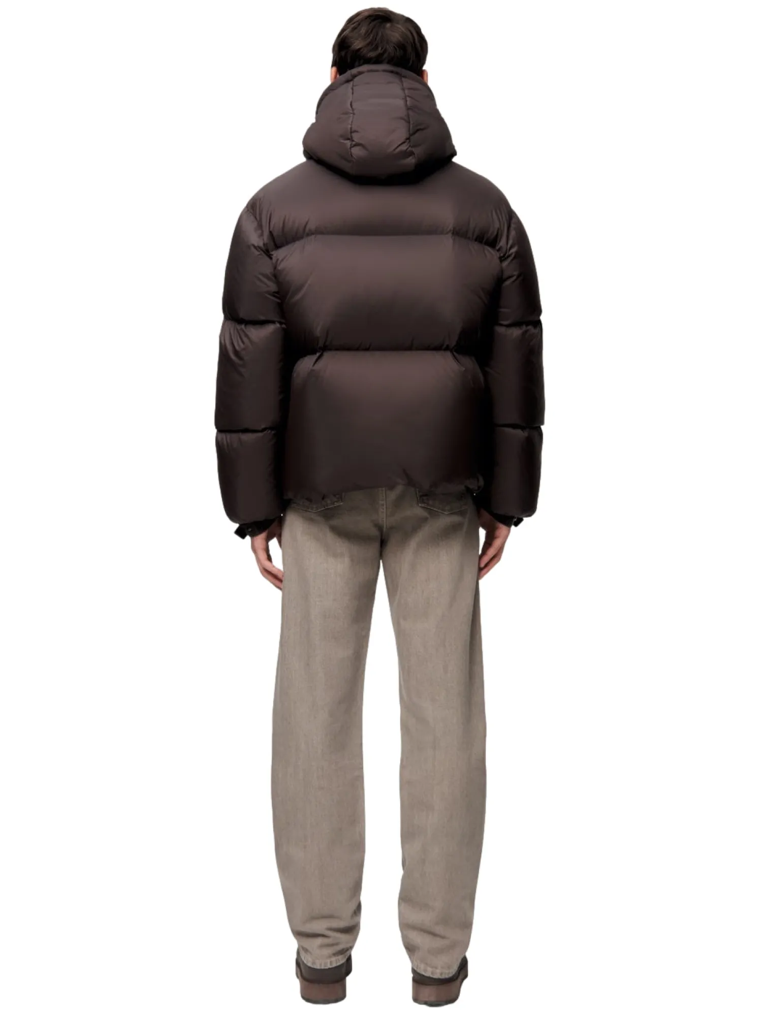 Jakke<Blæst Perma Lightweight Down Jacket Brown Soil Jakke Brun