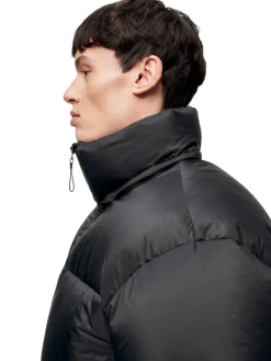 Jakke<Blæst Perma Lightweight Down Jacket Black Jakke Sort