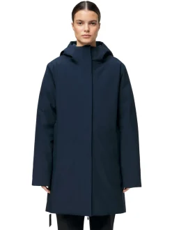 Jakke<Blæst Ramoen Primaloft Parka Dark Navy Jakke Mørkeblå