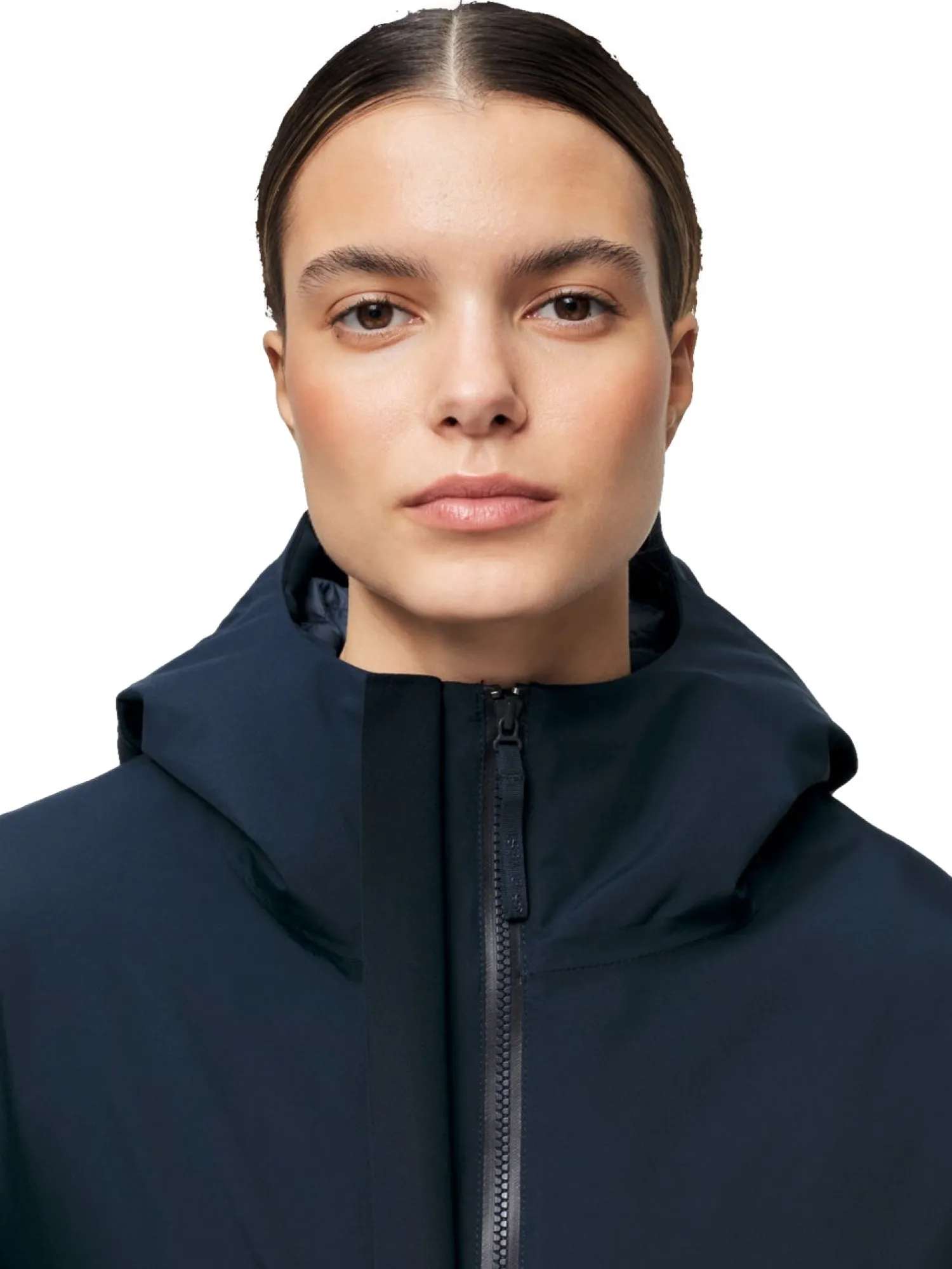 Jakke<Blæst Ramoen Primaloft Parka Dark Navy Jakke Mørkeblå